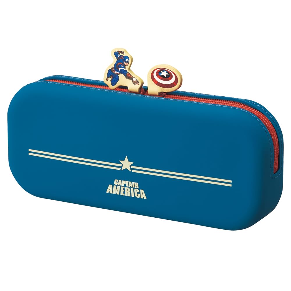 LIHIT LAB Marvel Zipper Pouch Captain America MV7716-104