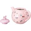 Disney Mickey Mouse Yululun Teapot, approx. 18 x 14 cm diameter, 500 ml capacity, Pink, SAN4531. Perfect as a birthday gift or tableware item.