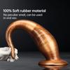 PVC Extra Long Anal Plug Dildo Sex Toy Masturbator for Men and Women Strap On Penis Realistic Dick