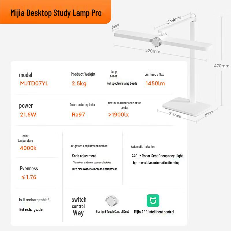 

Xiaomi Smart Desk Lamp Pro