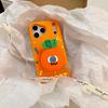 Suitable for Apple 17 Pro Max Stand Carrot Phone Case iPhone 17/16/15/14/13 3D Anti-fall