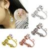Clip on Jewelry Findings Replacements for DIY Earring Turn Any Studs