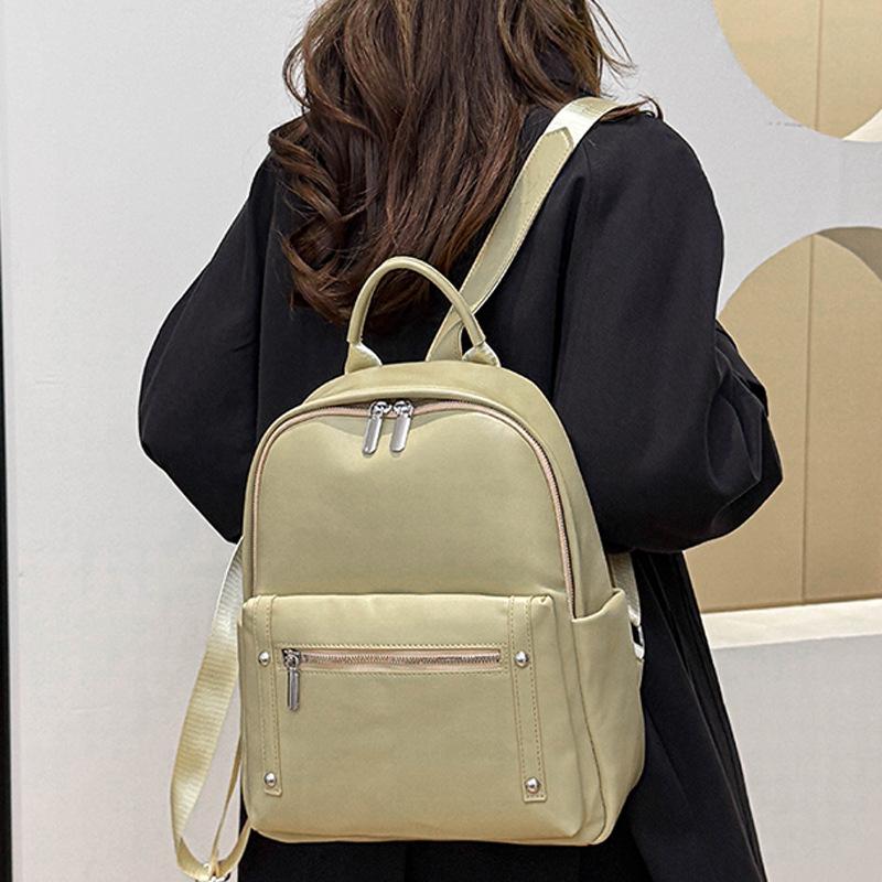 New Fashion PU Leather Versatile Large Capacity Backpack for Women, Backpack for College Students, Daily Travel Backpack