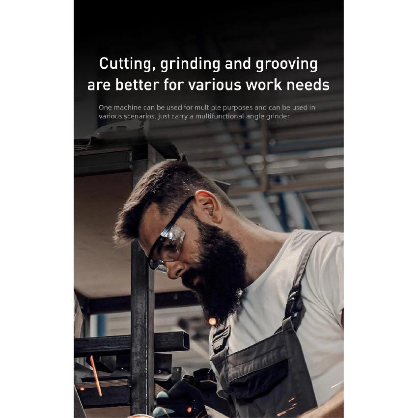 Pure Copper Motor Angle Grinder Polishing Machine Multifunctional Small Polishing Cutting Machine Hand Grinding Wheel Household