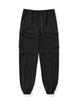 SEVENSELAH Multi-Pocket Flap Cargo Jogger Black