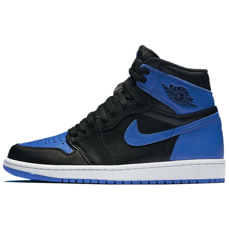 Air Jordan 1 Retro High OG Royal 2017 Unisex Sneakers Black Royal-White 555088-007