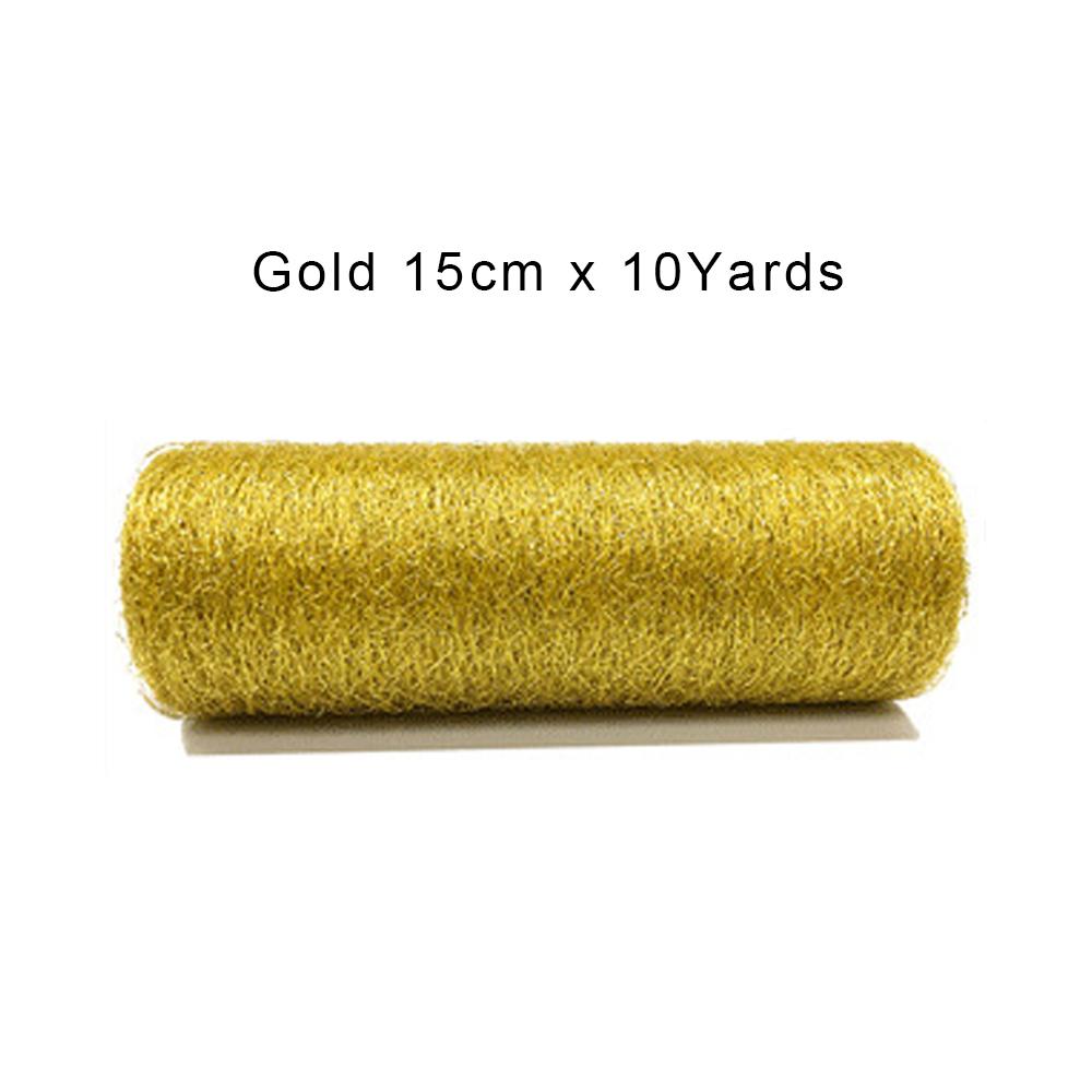 6" X 10 Yards Dots/Sequin/Glitter Tulle Rolls For Tutu Dress Gift Wrapping Wedding Decoration DIY Party Backdrop Ribbon Supplies
