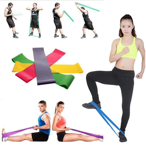 Buy Resistance Band Loop Yoga Pilates Home GYM Fitness Exercise Workout