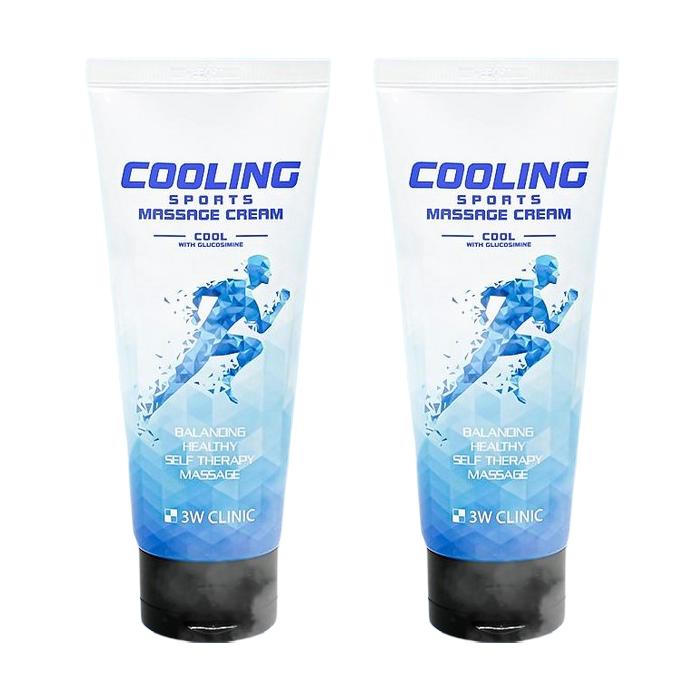 3w Clinic Spor Masaj Kremi 150ml (Isıtma / Soğutma) (7 Seçenek)