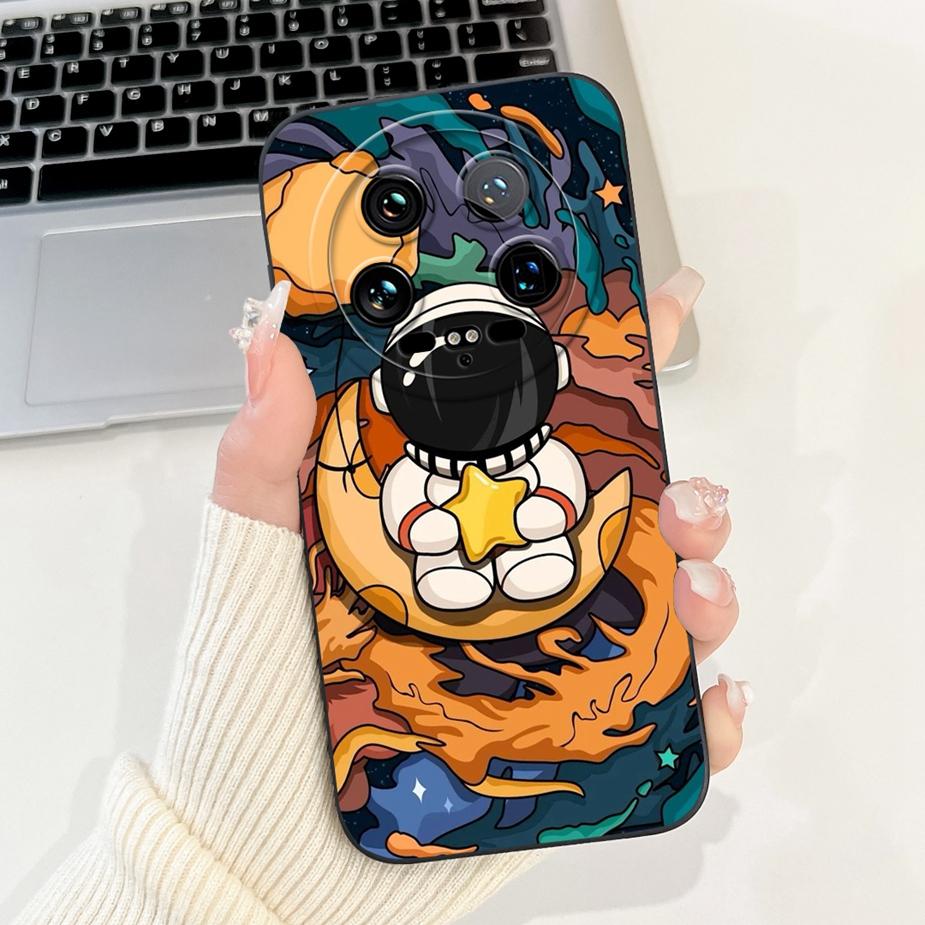 For Xiaomi 14 Ultra Case Cute Dinosaur Cartoon Cover Shockproof Phone Case For Xiaomi Mi 13 Ultra 13Ultra 14Ultra Soft TPU Shell