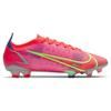Nike Mercurial Vapor 14 Elite FG Spectrum Pack Unisex Sneakers Pink Bright-Crimson Indigo-Burst CQ7635-600