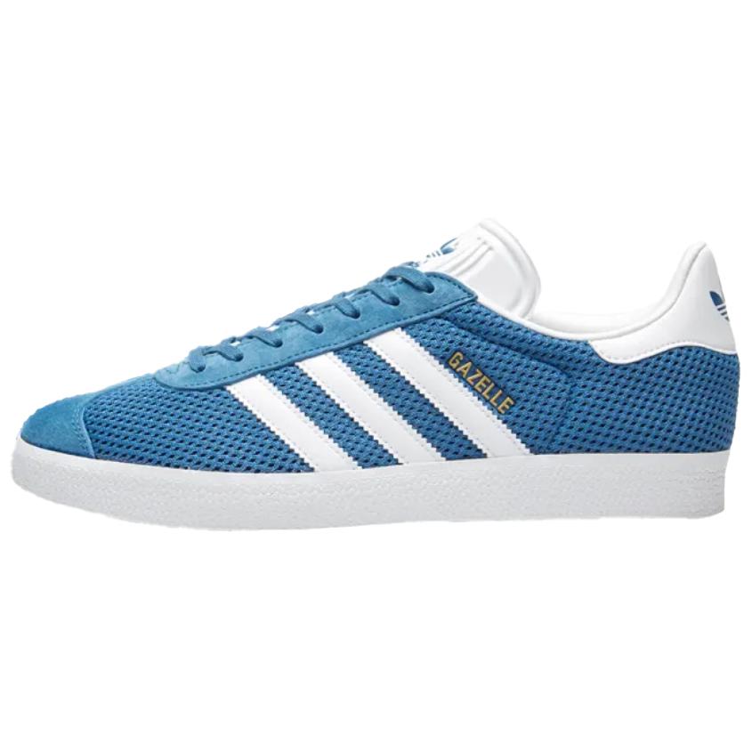 Adidas Originals Gazelle Sports Comfortable Low-Top Sneakers Men Sneakers Blue White BB2757