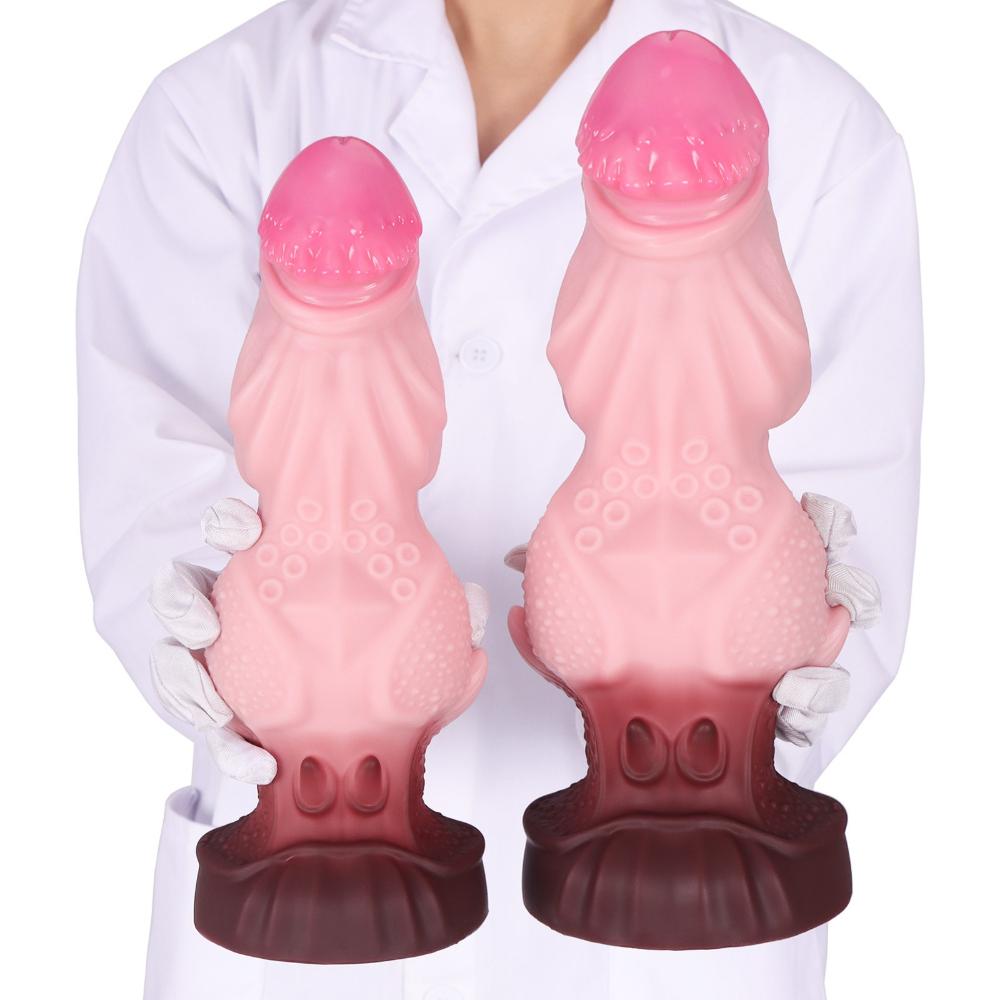 Anal Trainer Kit, Large Extra Soft Silicone Butt Plug Set for Beginner To Advanced, BDSM Sex Toys for Men & Women