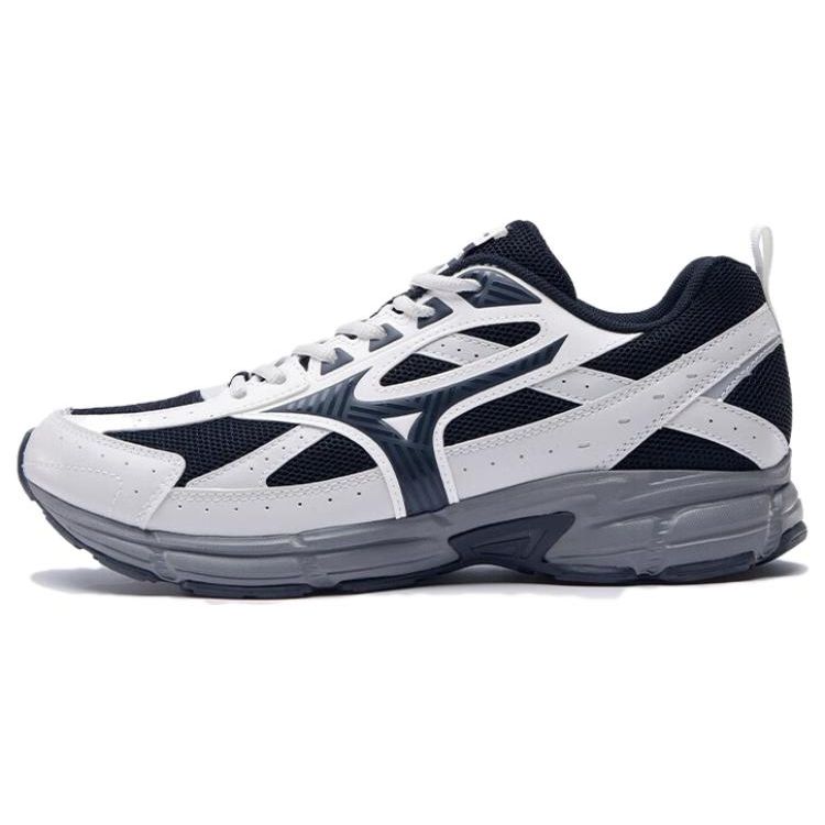 Mizuno Speed Retro Thick Sole Fabric Synthetic Leather Shock Absorption Non-Slip Wear-Resistant Breathable Low-Top Casual Running Shoes D1GH223017