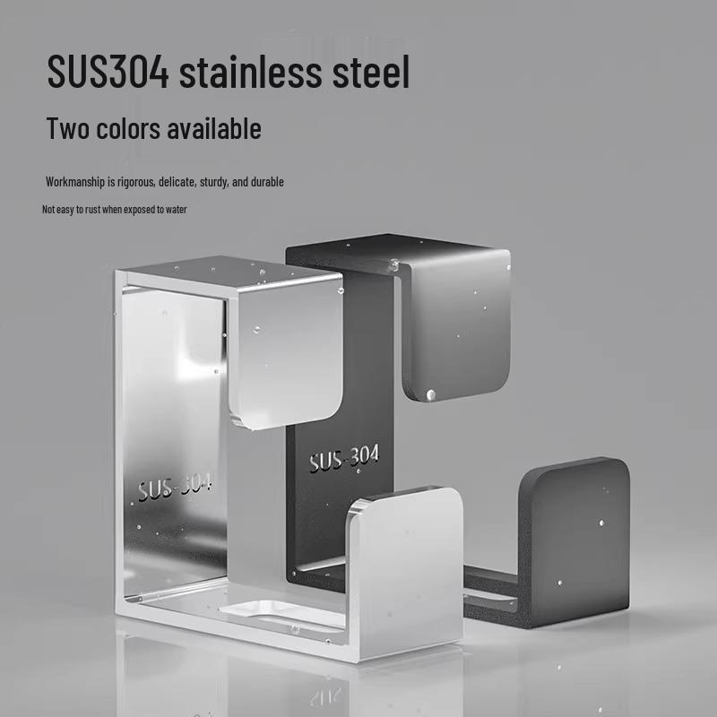 Stainless Steel Punch-Free Storage Rack for Hanging Basins