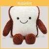 Egg Hamburger Toast Tart Plush Toy Soft Stuffed Doll Desk Decor Gift Creative
