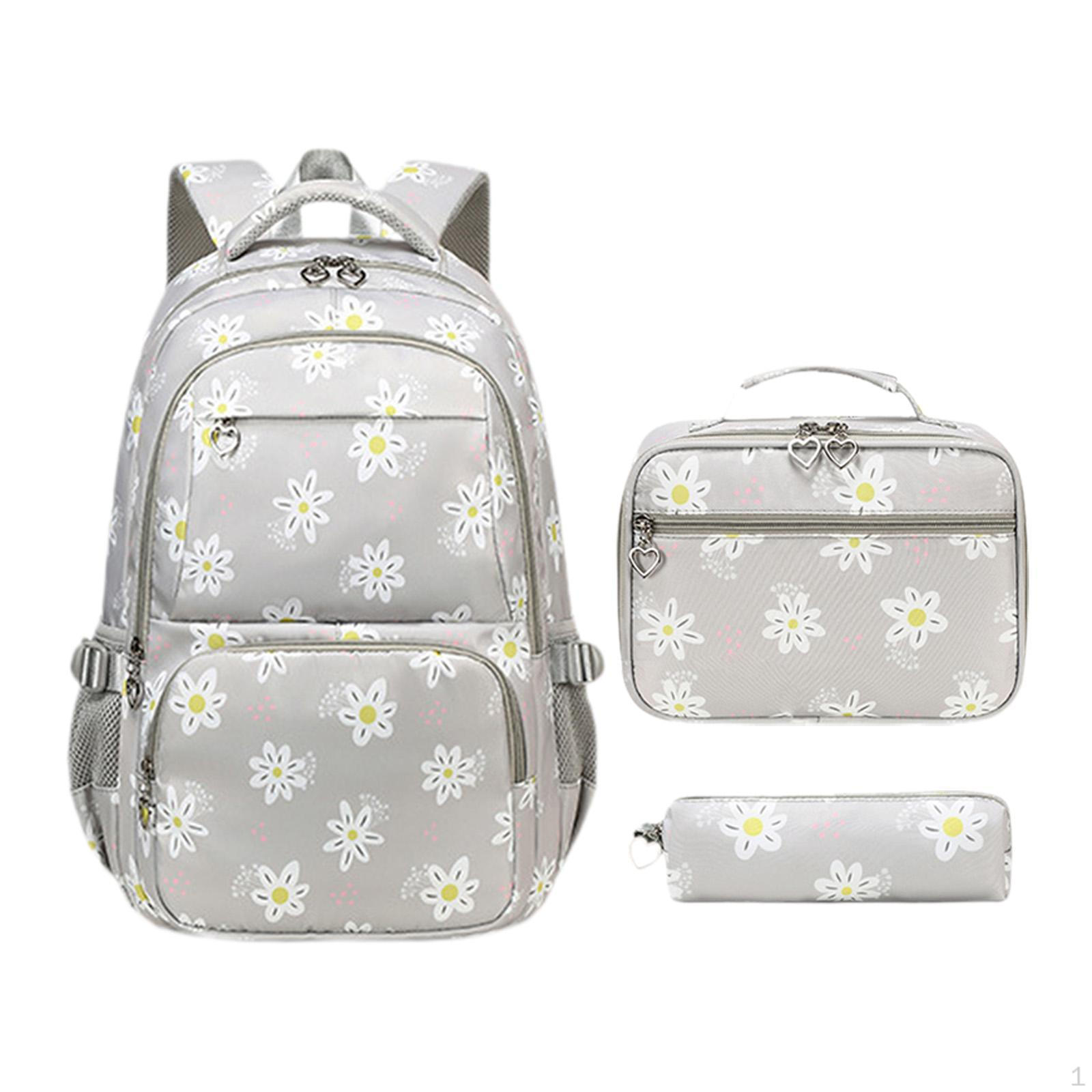 

Backpack with Lunch Box & Pencil Case Multi сірий колір