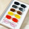 10pcs Square Fashion Glasses, Suitable for Sisters, Gift, Valentine'S Day, Daily Accessories Glasses