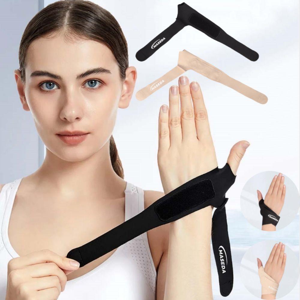Ultra Thin Thumb Wrist Strap Finger Protector Compression Thumb Stabiliser Support Breathable High Elastic Thumb Sleeves 1
