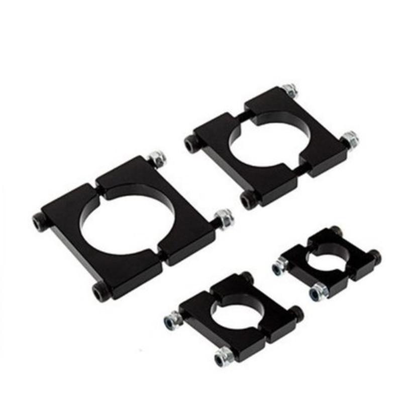10PCS Aluminum Alloy  8mm10mm 12mm 14mm 16mm 20mm 22mm 25mm 30mm  Pipe Clamp Tubing Clip Carbon Tube Fixture Fastener for Plant