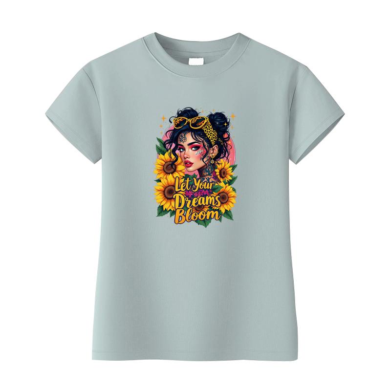 Cool Girl Aufbügeltransfer Hoodies DIY Basteln Kleideraufkleber Hitzepresse Applikation T-Shirt Aufnäher Kleidung Thermopatch