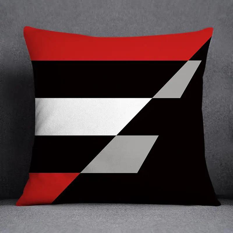 Abstract Geometric Printed Pattern Square Cushion Cover for Home Living Room Sofa Bedroom Decoration Pillow
