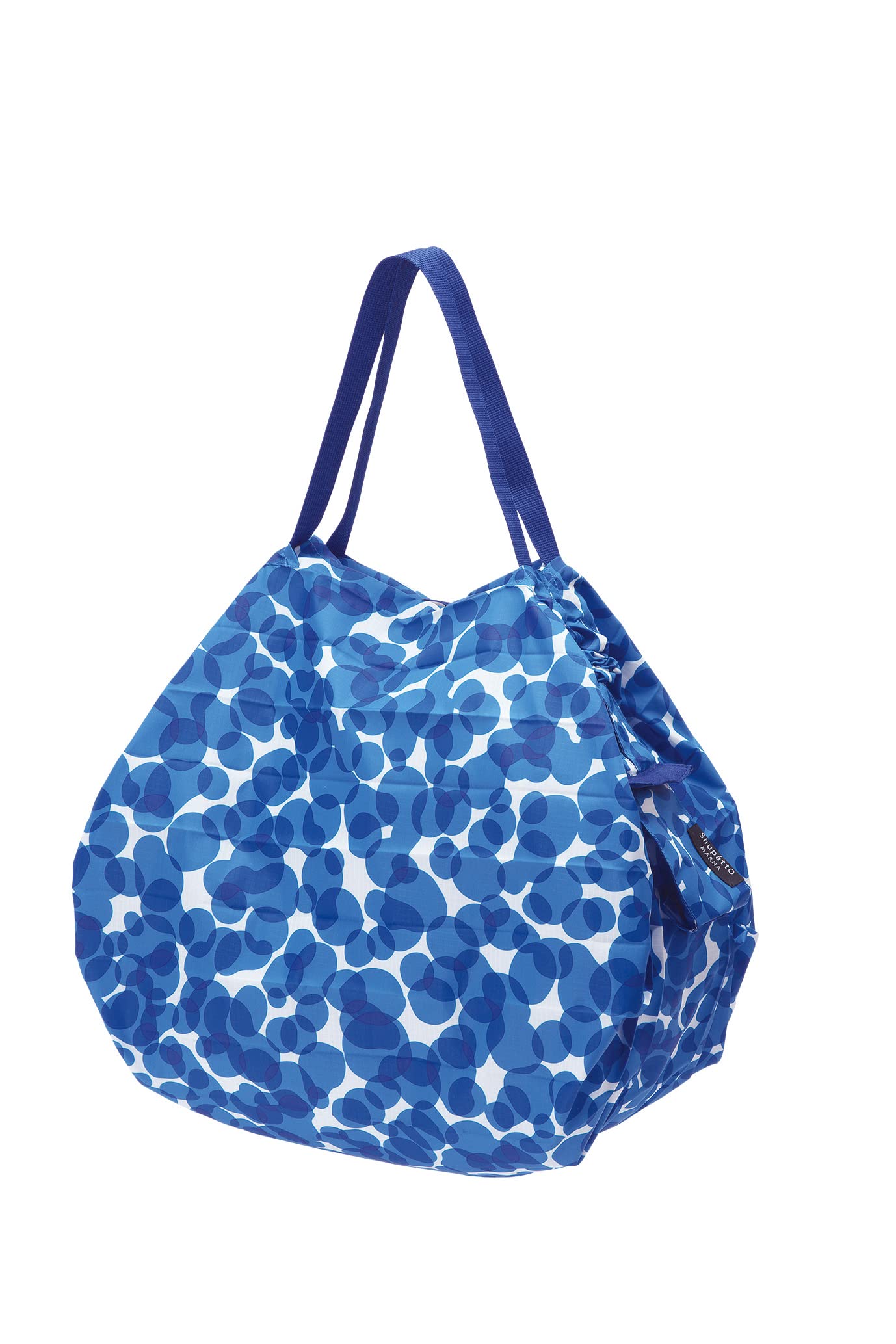 Shupatto Compact Bag M UMI Shupatto Eco Bag Foldable Shopping Bag [Marna] (Renewed) (Sea) (Compact/Durable)