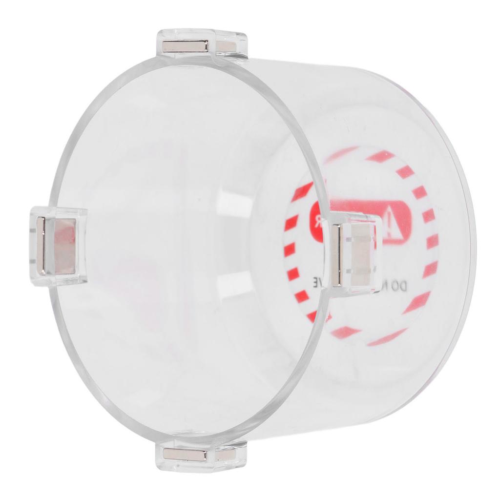 Magnetic Emergency Stop Button Cover Round Transparent Push Button Switch Guard for Industrial Contr