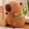24cm Capybara Plush Simulation Capibara Anime Fluffty Toy Cute Doll Stuffed Animals Soft Doll Plush Christmas Thanksgiving Gift