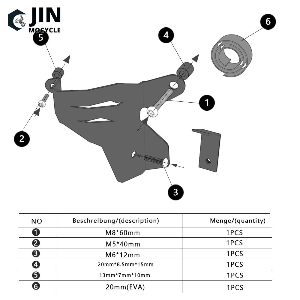 Motorcycle Gear Shift Lever Cover Shifter Guard For VOGE Valico 900DSX For BMW F750GS F850GS Adv F850 GS F900GS Adventure F800GS