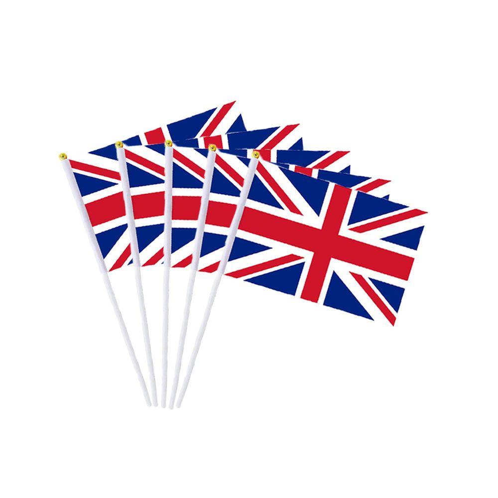 

Уличная вечеринка, парад ткани, размахивание флагами, флаги с овсянкой, королевский платиновый юбилей, флаг Юнион Джек