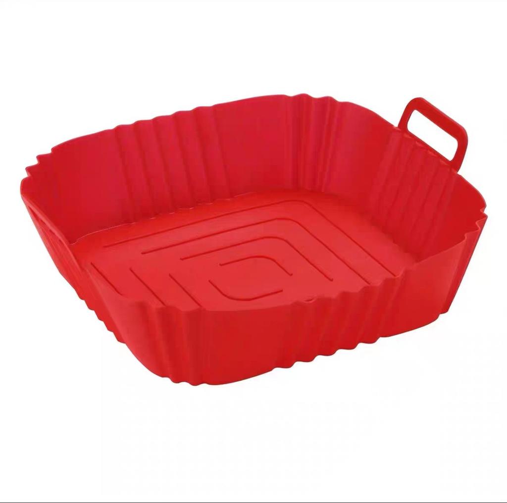 1Pc New Air Fryer Silicone Baking Pan New AirFryerSilicone Pot Air Fryer Tray