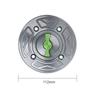 Motikvans Fuel Tank Cap for Kawasaki Ninja and Keyless Type Quick Release Fuel Tank Tank Cap Fuel Cap Ninja Custom Parts 400, Z400, Z900, 650, Z650,