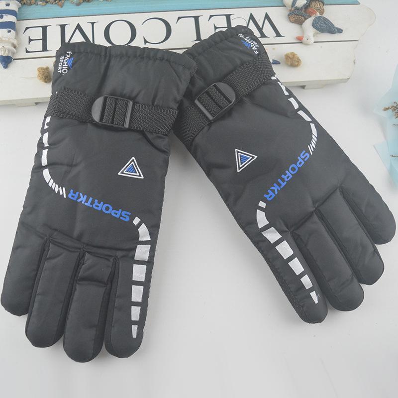 Toamnă și iarnă mănuși termice noi din lână pentru bărbați