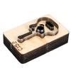 Leather Cutting Dies Guitar Shape Wooden Template Tool Cutter for DIY Crafts Keychains Belts Pendants