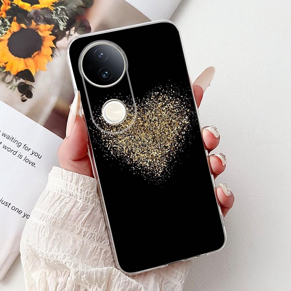 For Vivo S20 Elegant Floral Butterfly Phone Case For Vivo S20 V2429A Soft Silicone TPU Cases
