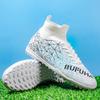 New Football Shoes Men's High-top Spikes Women's Lawn Youth Students Adult Game Training Football Shoes