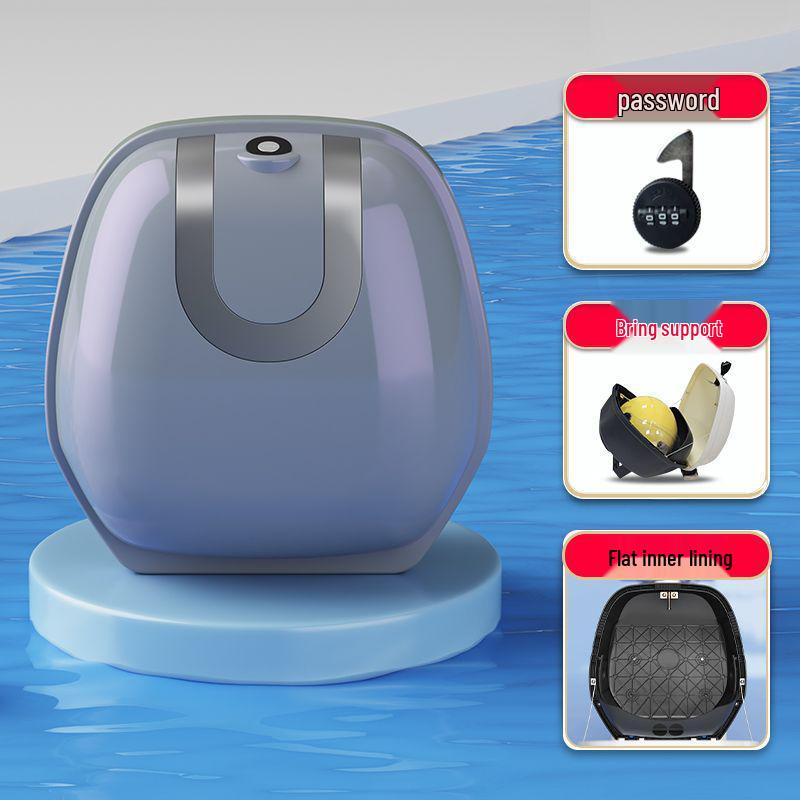 Rear Trunk Storage Box for Yadea DQ6S, Aima Vava, Tailing, and Xiaoniu Electric Scooters