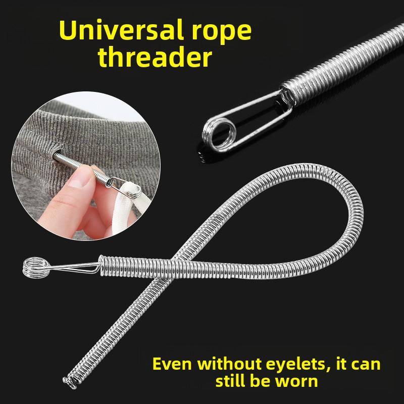 String Threading Wonder: Spring Eye Threading Tool, Elastic Band, Waistband, Webbing Assistant, Spring Eye Threading Tool, Can Be Bent