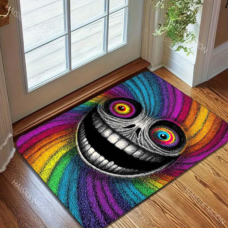 Creative Big Eyes and Mouth Pattern Carpet for Living Room Bedroom Bathroom Mat Creative Doormat Sofa Home Decor Fast Shipping