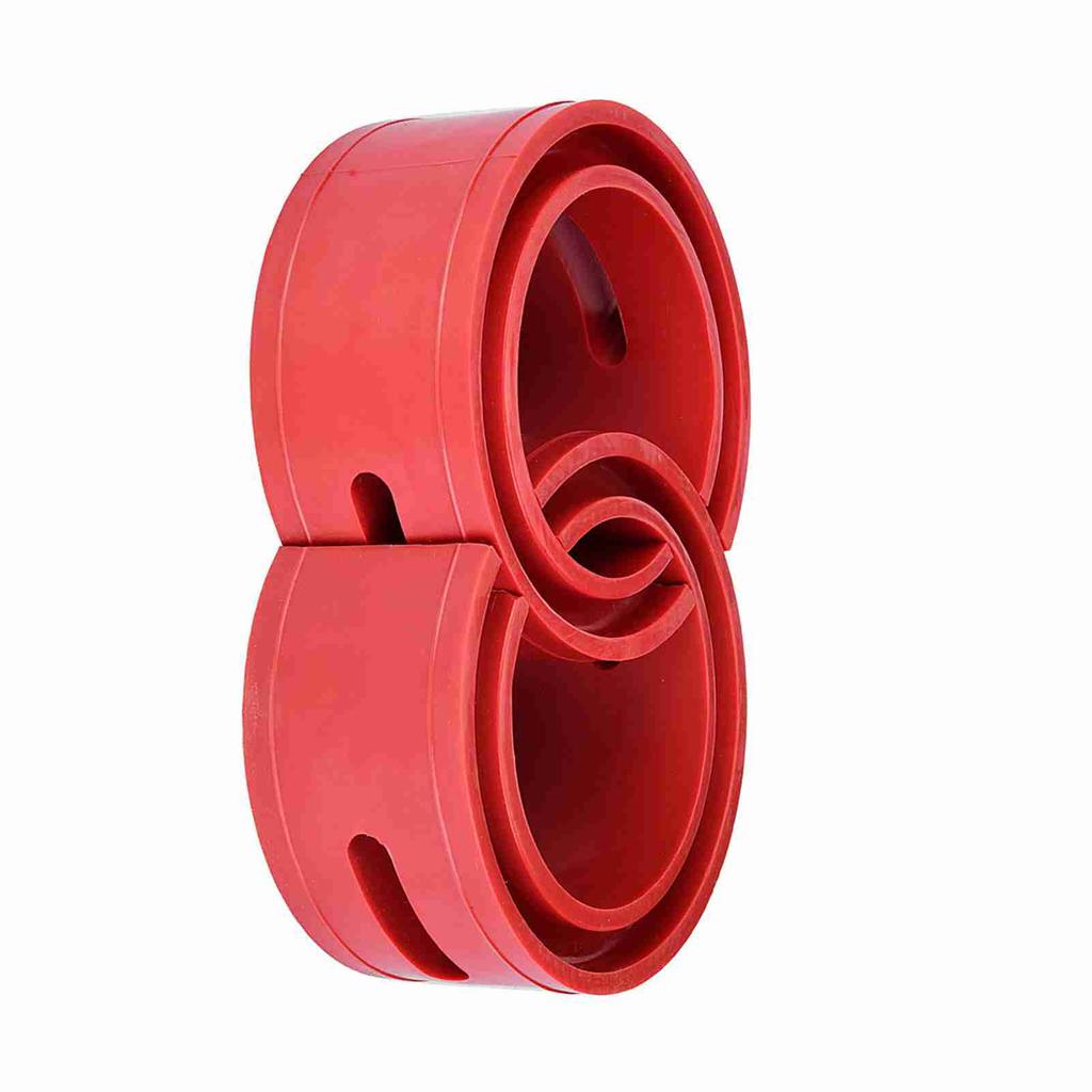 2 szt. Czerwony Samochodowy Amortyzator Bufor Sprężyna Zderzak Poduszka Typ B