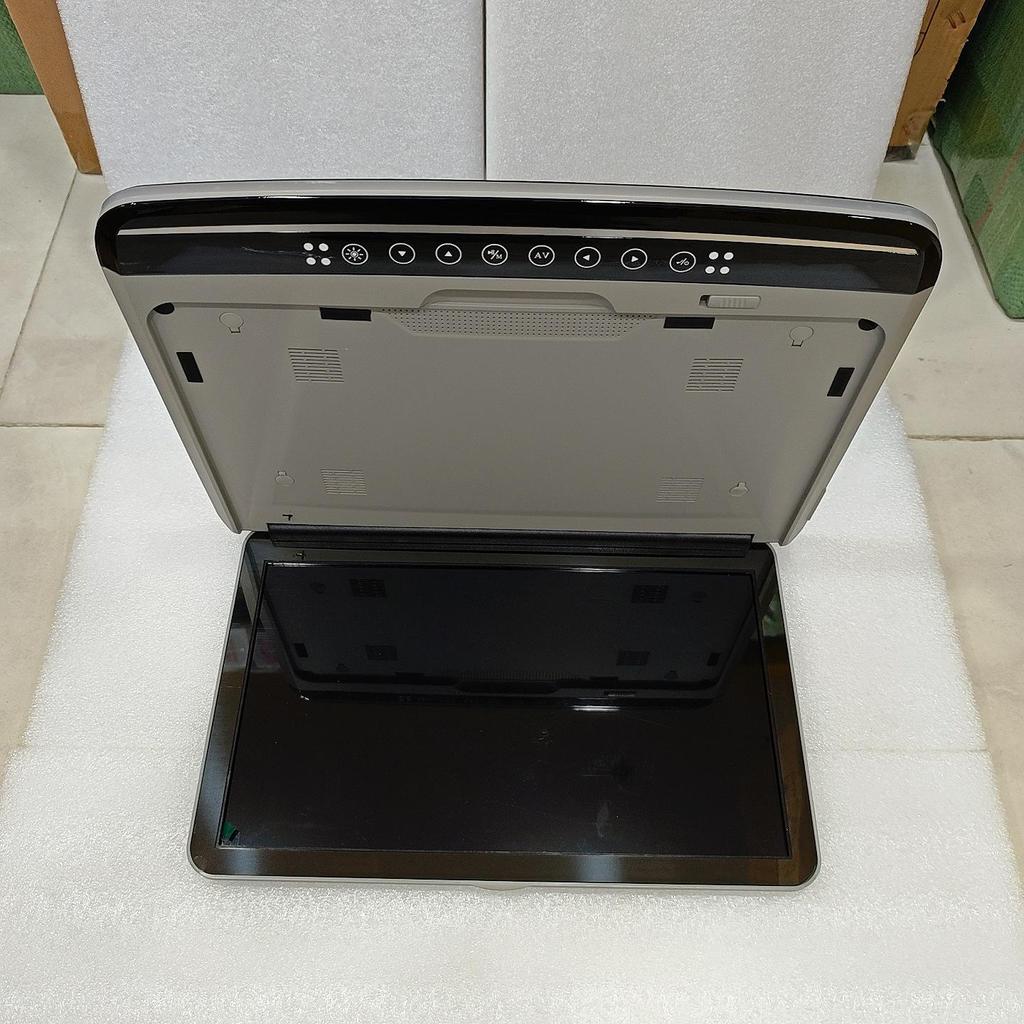 Slim 15.6" Car Roof-Mount Display with HDMI, USB, IPS HD Screen, Built-in Speaker
