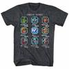 Mega Man Stage Select Capcom Gamer Adult T-Shirt