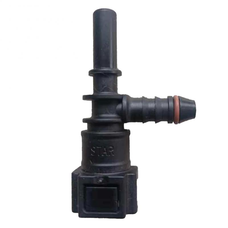 Car Fuel Line Coupler Hose Quick Connect ID8 7.89 9.89 11.8 Rubber Nylon Oil Line Pipe Adapter Disconnect Release Hose Connector