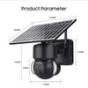 4K Solar Charge 8MP HD IP Camera 4G PTZ Dual Lens 12X Zoom Outdoor Waterproof Security CCTV Cam WIFI Surveillance Camera
