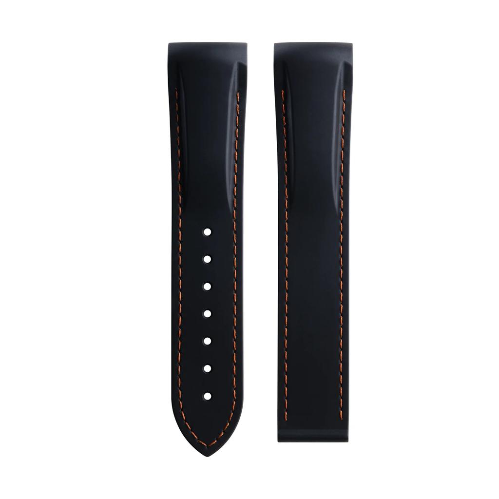Fluororubber Rubber Watchband 19mm 20mm 21mm 22mm For Longines HydroConquest L3 GMT Pioneer Zulu Time Watch Band Bracelets