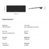 Rapoo E-Series Ultra-Thin Multi-Mode Wireless Keyboard