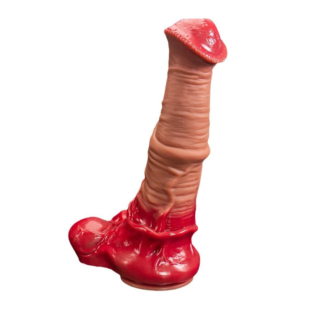 Alien horse hanging penis silicone female penis toy dildo female chrysanthemum masturbation anal plug