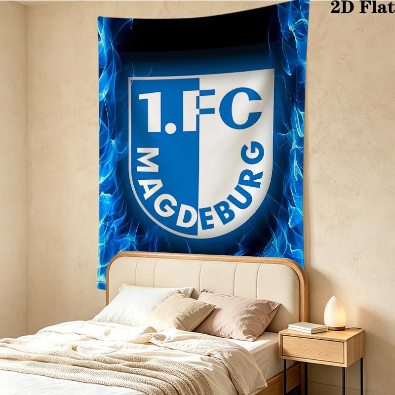 1 Fc Magdeburg Wall Tapestry Aesthetic Wall Hanging Printed Fabric Blanket Decorative Tapestries For Bedroom Living Room Home Decor