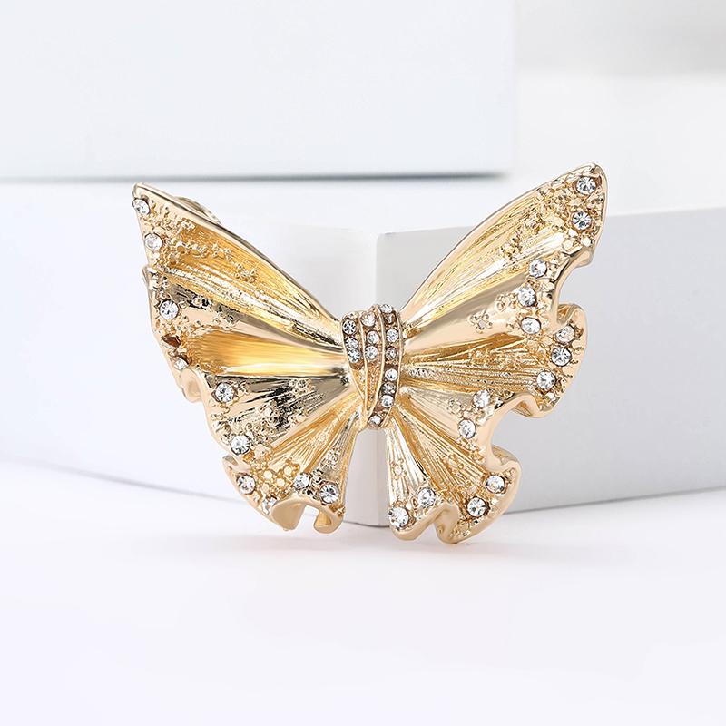 Elegant Alloy Enamel  Butterfly Brooch Pin Badge For Women Girls Suit Coat Decoration  Clothes Jewelry Gifts